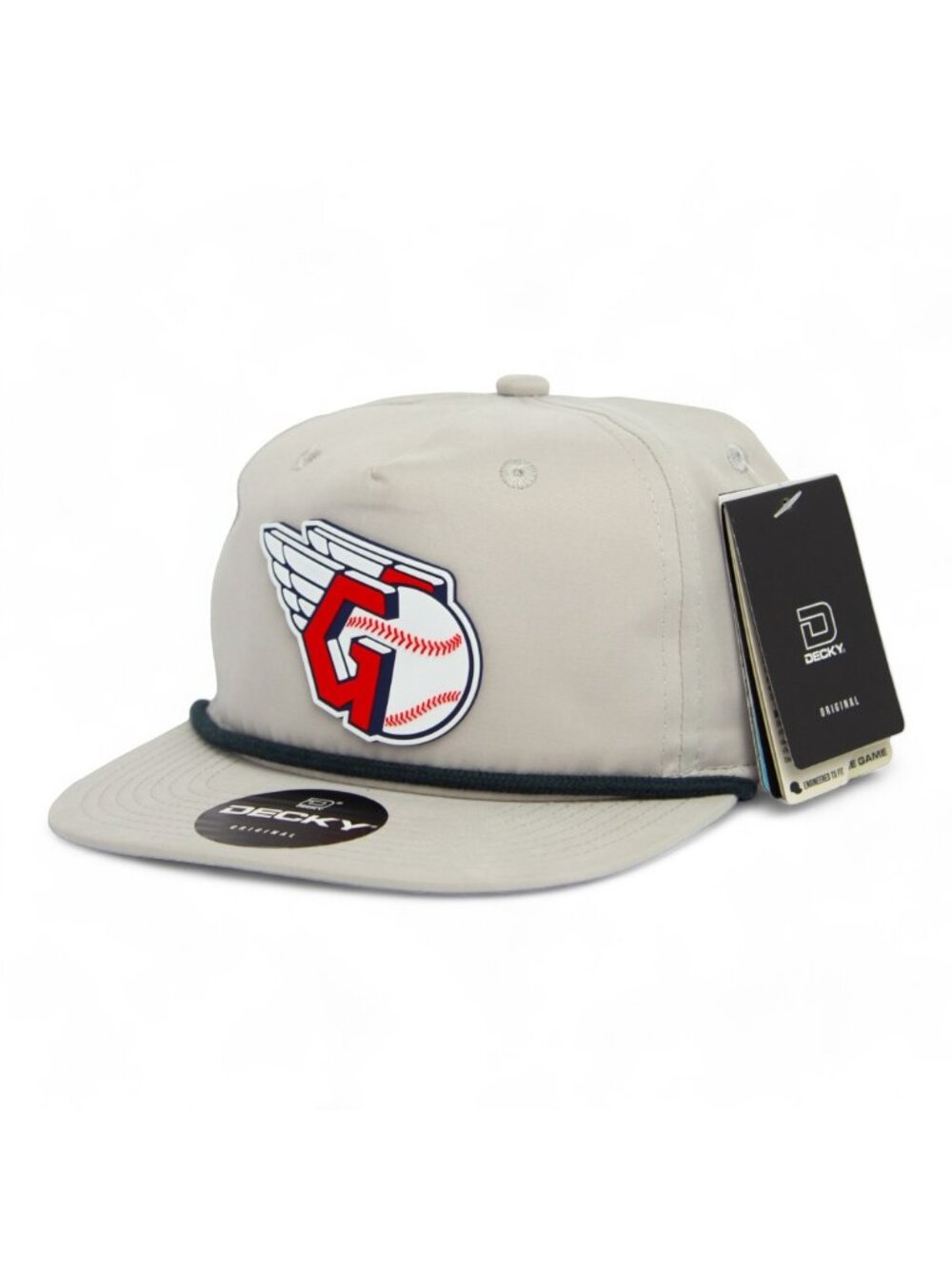 Cleveland Guardians 3D Classic Rope Hat- Grey/ Charcoal